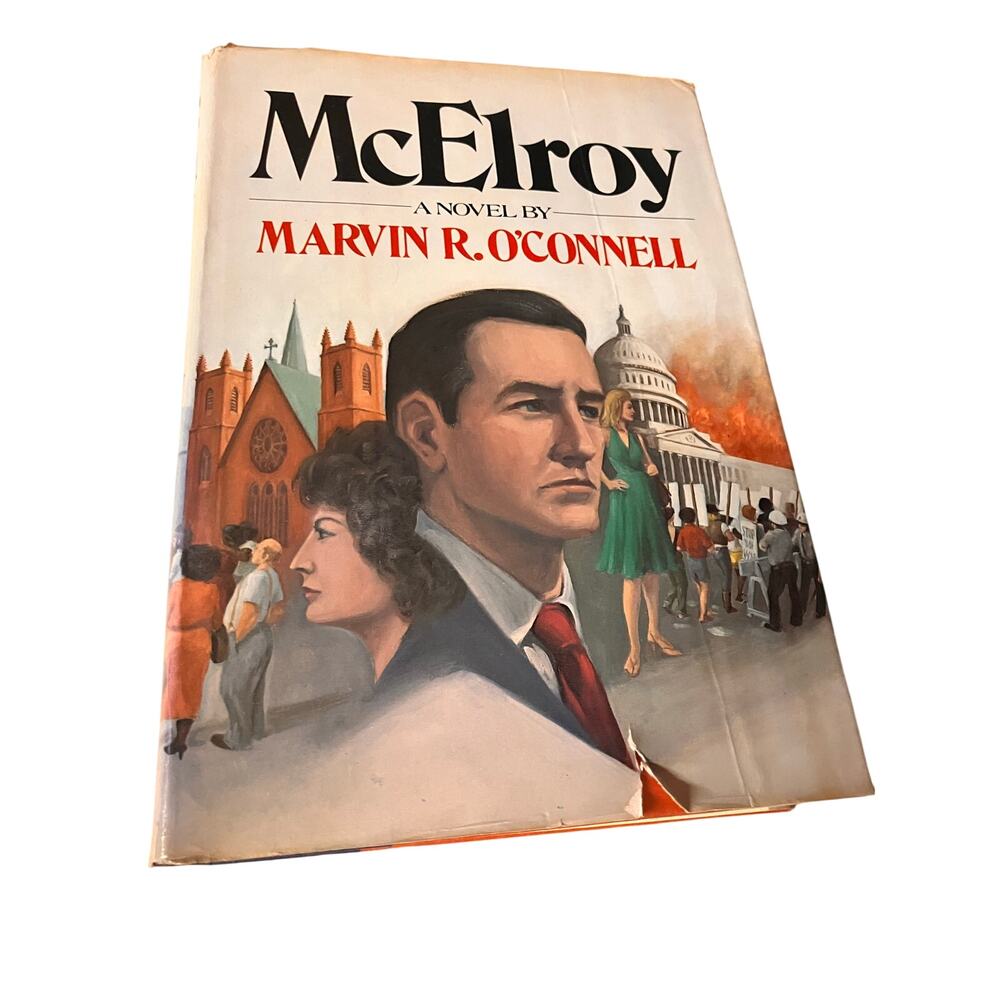 McElroy A Novel By Marvin‎ R. O'Connell Hardcover 1980 With Dust Jacket